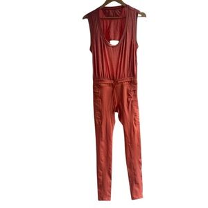 **SOLD**FP Movement by Free People Apricot Jumpsuit